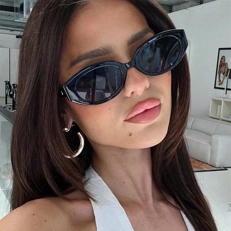 แว่นกันแดดทรงแคทอายวินเทจ ผู้ห - Sunglasses Cat Eye บทวิจารณ์และราคา