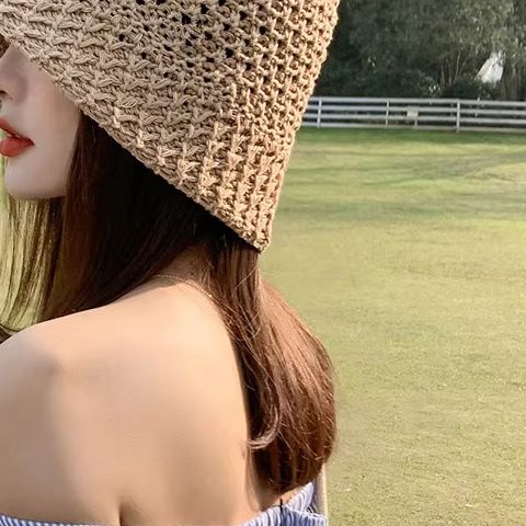 หมวกกันแดดปีกกว้างสำหรับผู้หญิ - Hat Floppy Wide บทวิจารณ์และราคา