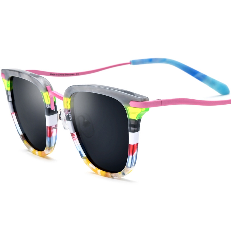 แว่นกันแดดทรงหนาทำจากอะซิเตท แ - Sunglasses Cat Eye บทวิจารณ์และราคา