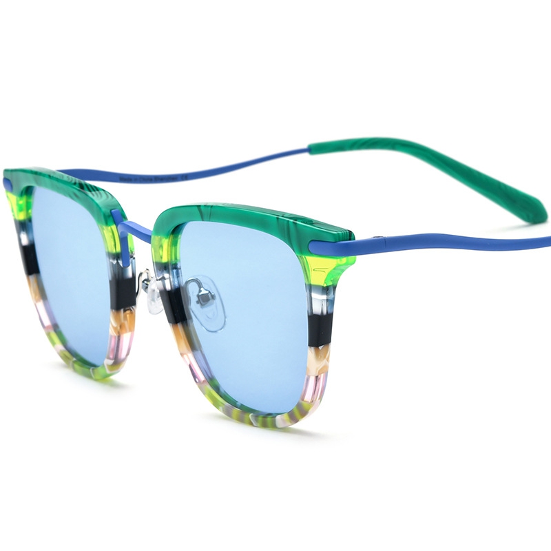 แว่นกันแดดทรงหนาทำจากอะซิเตท แ - Sunglasses Cat Eye บทวิจารณ์และราคา